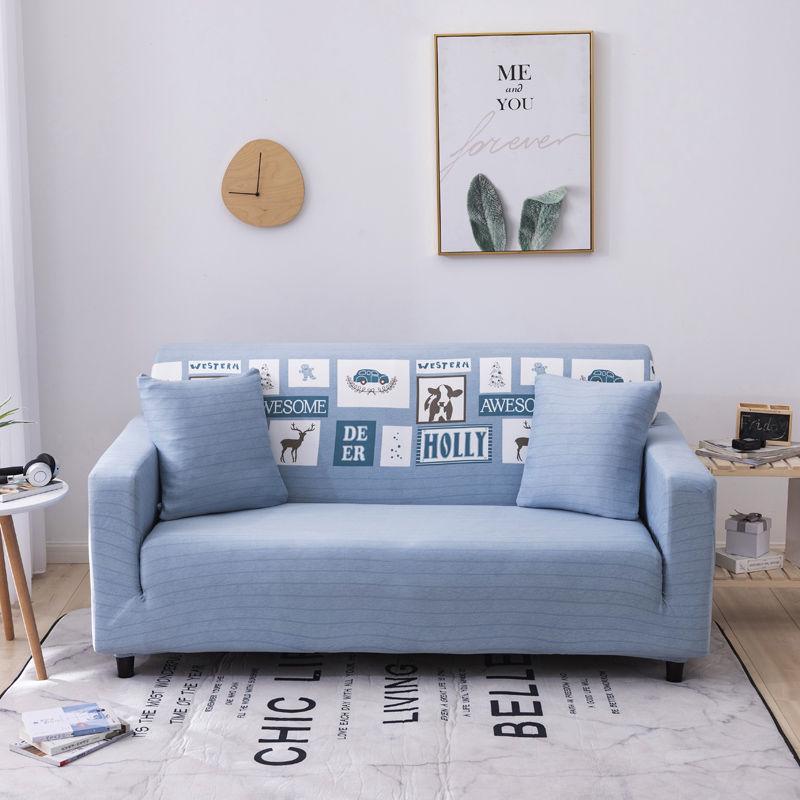 Elastic Sofa Cover All-inclusive Universal Cover Combination Four Seasons Universal Simple Fabric Sofa Cover Full Cover