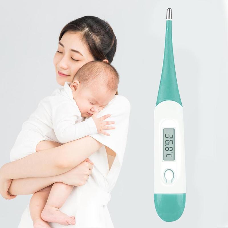 Digital LCD Heating Thermometer Tools Kids Baby Body Temperature Measurement  Electronic Thermometer