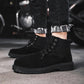Men's Retro Tooling Boots British Boots Student Casual Boots Men's Outdoor High-top Martin Boots