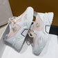 Korean Style Female Student Breathable Shoes Spring and Summer Fashion All-match Platform Sneakers Casual Outdoor Running Shoes