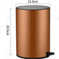 Trash Can Large Capacity Stainless Steel Foot-operated Household Kitchen Bedroom Light Luxury Style Net Red Bathroom with Lid Deodorant