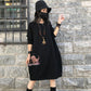 Autumn and Winter Thicker Plus Size Casual Sweater Personality Trend In The Long Coat Long Sleeve Dress Women