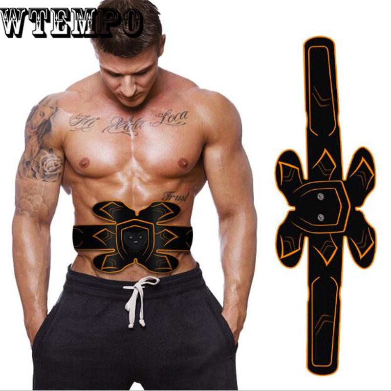 EMS Wireless Muscle Trainer Fitness Abdominal Training Electric Weight Loss Stickers Slimming Belt
