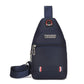 Men's Chest Bag Simple Storage Bag Travel Small Backpack Black Messenger Bag Mini Coffee Bag Shoulder Bag Shoulder Bag Handbag