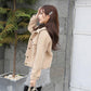 Fashion Trend Velvet Women's Coat Autumn and Winter Loose Plus Velvet Thick Lamb Wool Coat