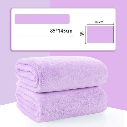 Increase Thick Coral Fleece, Skin-friendly Soft Bath Towel, Strong Water Absorption Can Be Used In All Seasons, No Shed, No Fading Portable Bath Towel