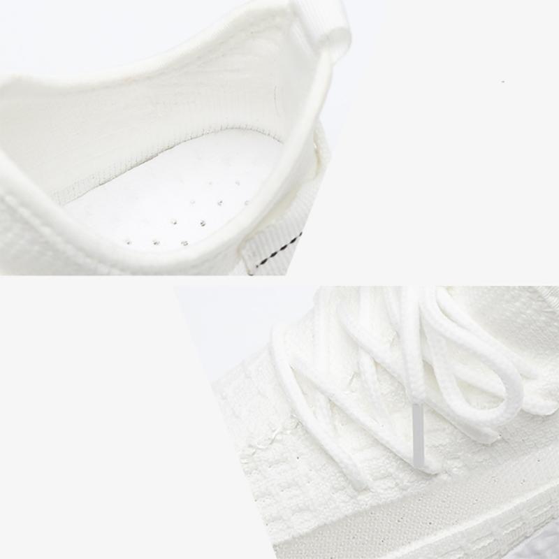 Summer Casual Women's Shoes Breathable Running Sports Shoes Student Flying Woven Coconut Shoes