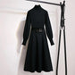 Set Autumn Winter Turtleneck Sweater Knit Sweater College Style Dress Two-piece Suit Skirt Women