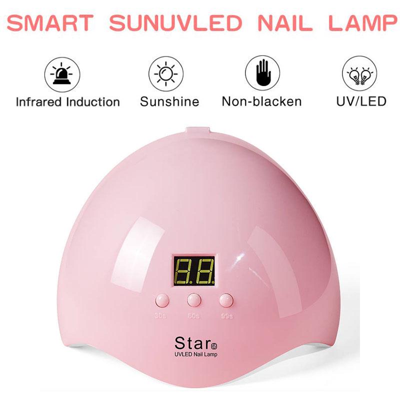Manicure Set Nail Gel Polish Set For Manicure Nail Art Kit 54W UV Lamp Nail Dryer Extension Tool set