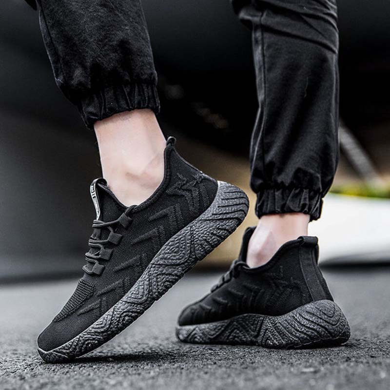 Thicken Increased Couple Shoes Korean Version of The Trend of Low-top Casual Shoes Mesh Breathable Deodorant Wild Non-slip Comfortable Shoes Men