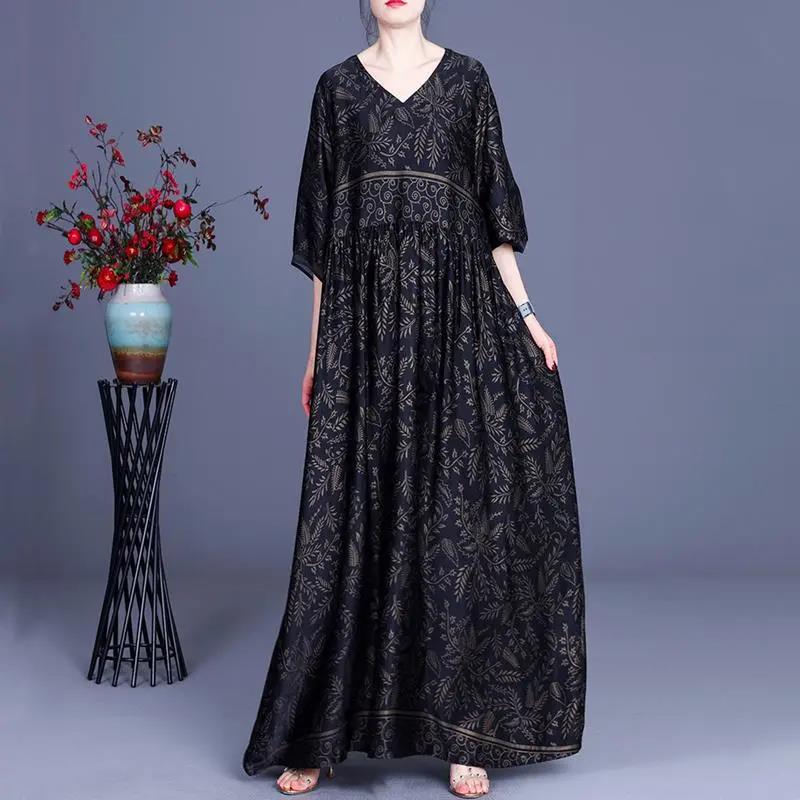 Long Dress 2021 Summer New Style Plus Size Ladies Casual Party Women's Clothing