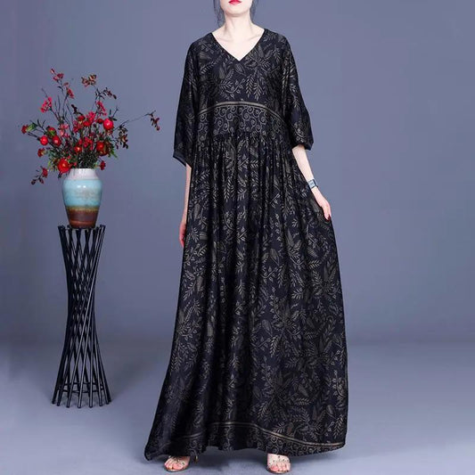 Long Dress 2021 Summer New Style Plus Size Ladies Casual Party Women's Clothing