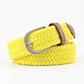 Belt Women Causal Leather Cover Buckle Woven Elastic Stretch Golf Wide Canvas Belts