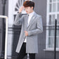 Winter Wool Coat Slim Fit Jackets Mens Casual Warm Outerwear Jacket and coat Men Pea Coat Size M-3X