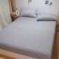 Three-piece Set Cotton Thick Printed Bedspread Mattress Protector Bedding