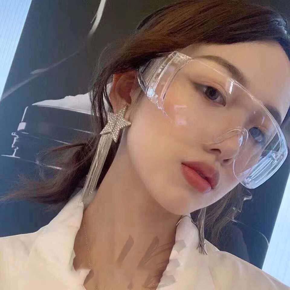 Safety goggles dust goggles anti-fog dust-proof glasses Multifunctional glasses Highly transparent