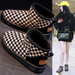 Autumn and Winter Snow Boots Women's Thickened Fleece Waterproof and Non-slip Cotton Shoes