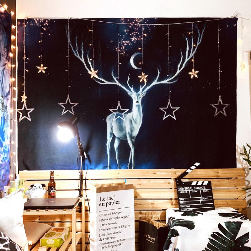Printed Wall Tapestry Cheap Wall Hanging Tapestries for  Dormitory Bedroom Living Room Home Decoration Wall Art Decor
