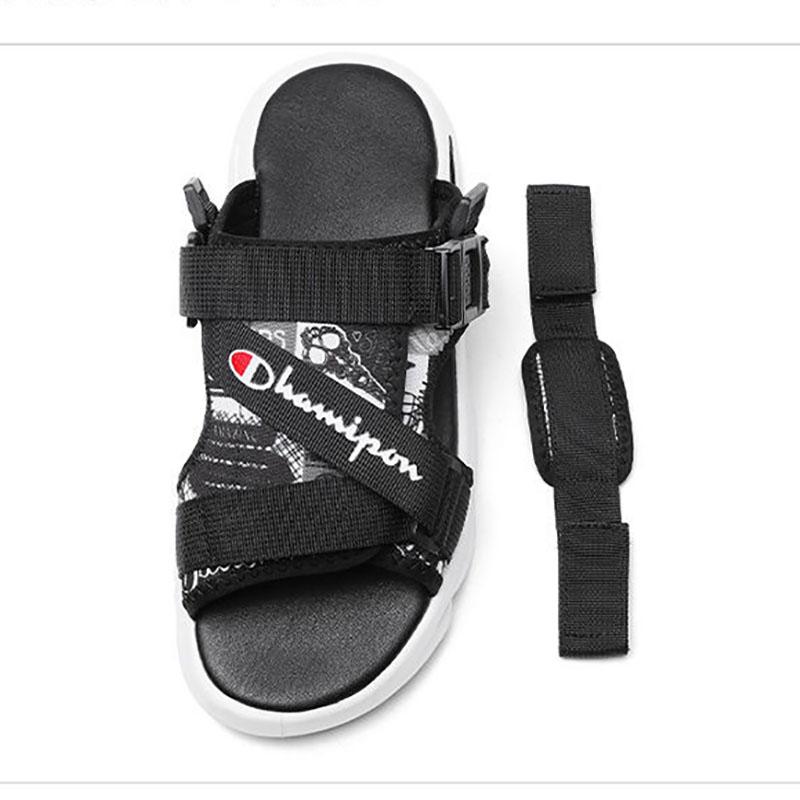 Sandals Men's Summer Men's Beach Shoes Breathable Non-slip Wear-resistant Soft Bottom Men's Dual-use Sandals and Slippers