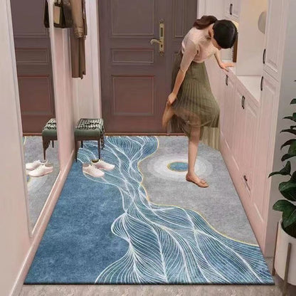 Modern Floor Mats Door-to-door Doormats Living Room Mat Bedroom Non-slip Carpet