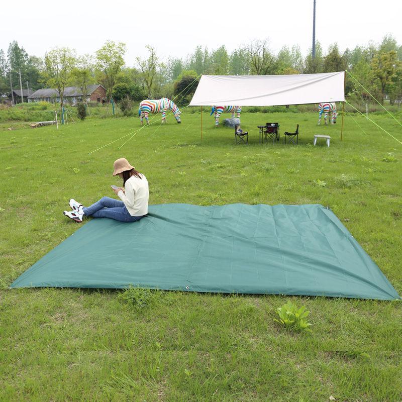 Outdoor Waterproof Sunscreen Car Side Tent Canopy Outdoor Moisture-proof Cloth Mats Tent Mats Sunshade Cloth Windshield Cloth
