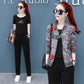 Casual Sweatshirt Set Large Size Spring and Autumn Women 3pcs set Wild Long Sleeve