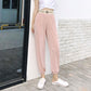 Large Size Bloomers Female Fat Loose High-waisted Waistband Nine Points Cool and Mosquito-proof Plus Casual Sports Pants