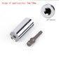 1/5 Pcs Universal Wrench Socket Set with Wrench Electric Drill Can Take 19mm Screw Utility Tool