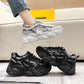 Ladies Thick-soled Height-increasing Shoes Fashion All-match Casual Sports Shoes Spring and Summer Outdoor Running Breathable Clearance Shoes