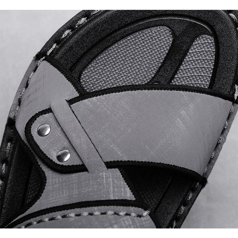 Men's Sandals Driving Dual-use Summer Non-slip Soft-soled Slippers To Wear Cool and Waterproof