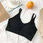 Beautiful Back Wrapped Chest Underwear with Chest Pad Vest Gathered Anti-glare Sleep Bra Without Steel Ring