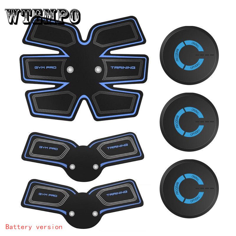 Weight Loss Massager Sports Trainer Recharge Body Slim Vibrator Sticker Unisex Abdominal Training