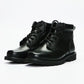Men's Winter Warm Cotton Boots Wool Cotton Shoes Men's Non-slip Padded Father Shoes Leather Snow Boots