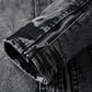 Denim Jacket Men's Korean Style Slim Casual Jacket Men's Autumn and Winter Plus Velvet Thickening Retro Washed Men's Clothing