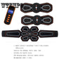 Abdomen sticker  smart stimulator abdominal exerciser fitness paste gear tone muscle training
