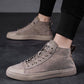 Summer Men's Korean High-top Canvas Shoes Trendy Student Sports Shoes Men's Casual Sneakers