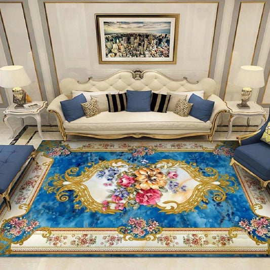 European Style Carpet Living Room Carpet Bedroom Bedside Carpet Entrance Door Balcony Bathroom Carpet Anti-slip Carpet