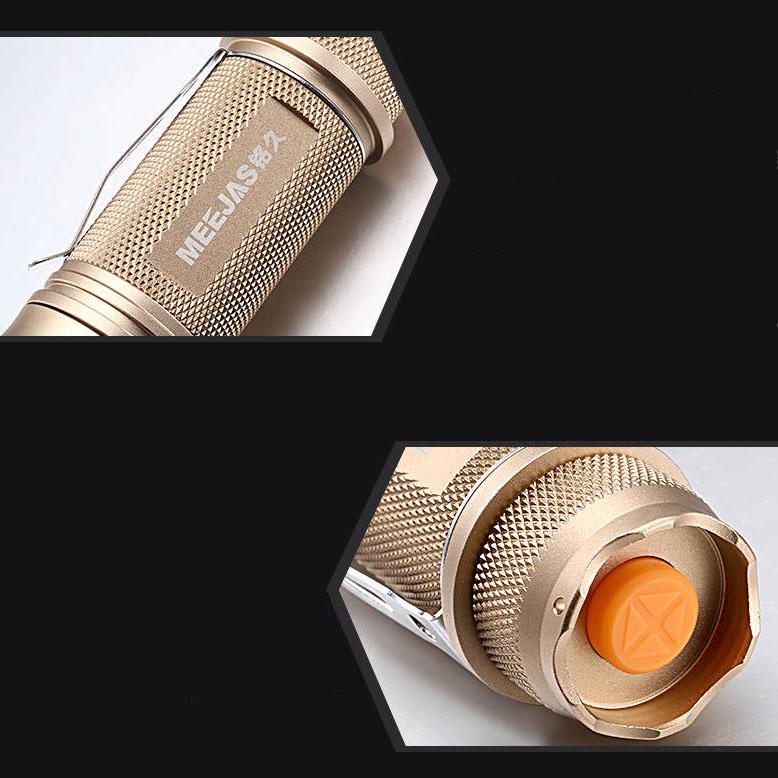 Special Forces Mini Glare Flashlight 26650 Rechargeable Xenon Super Bright Long Shot 1000 Outdoor Home