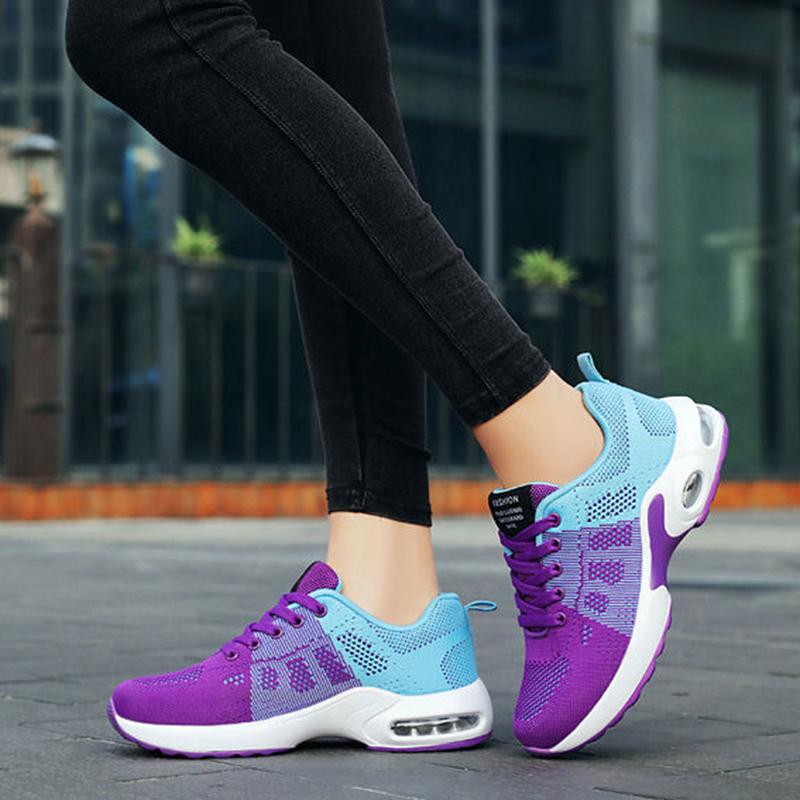 Shoes Women 2021 Sports Shoes Women Shoes Women's Walking Shoes Flat Running Shoes Non-slip Ladies Shoes Travel Shoes