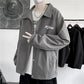 Jacket Men's 2022 Spring and Autumn New Jacket Trend Loose Handsome High-end Trendy Ins Wild Hong Kong Style Baseball Uniform