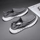 Old Beijing Cloth Shoes Men's Spring Breathable Slip-on Shoes Work Shoes Casual Shoes Skate Shoes Comfortable Sneakers Dad Shoes