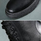 Men's High-top All Black Martin Boots Korean Style All-match Men's Trendy Shoes Non-slip Trend Casual Martin Shoes