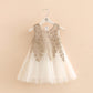 Baby Vest Gauze Skirt Girls Dress Party Dress Children's Clothing Children Stitching Dress Long Dress