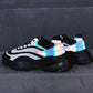 Plus Size39-44 Men Low-top Sneakers Luminous Running Basketball Shoes Breathable Lightweight Non-slip Sock Shoes Wear-resistant Deodorant Skate Shoes