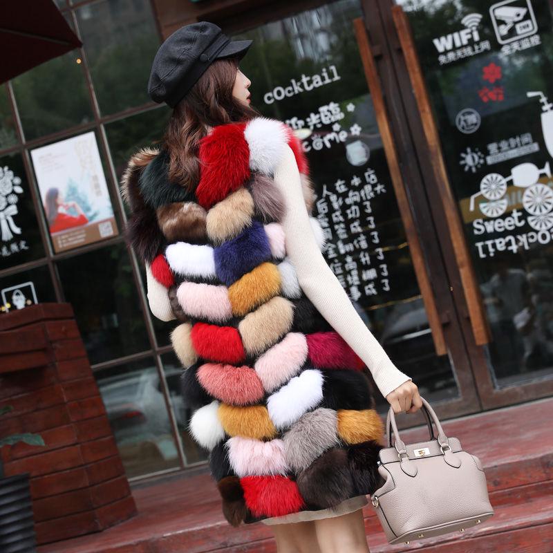 Winter Woman's Cotton Coat Winter cold warm Long sleeve jacket Trend Large size Fur coat