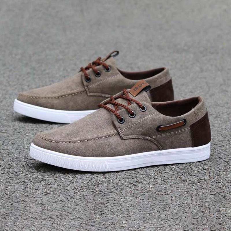 Men's Cloth Shoes Spring and Summer Breathable Casual Shoes Rubber Sole Anti-slip Work Shoes Canvas Shoes Men's Shoes