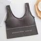 Women's Sports Bra Sling Yoga Vest High-elastic U-shaped Halter Underwear Without Steel Ring Gathering Bra Fitness Bra Wrapped Chest Push Up Bra Top