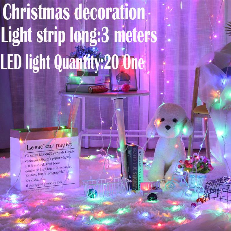 Light Outdoor LED light Bedroom decorative light Christmas Lights Indoor LED Battery Light LED