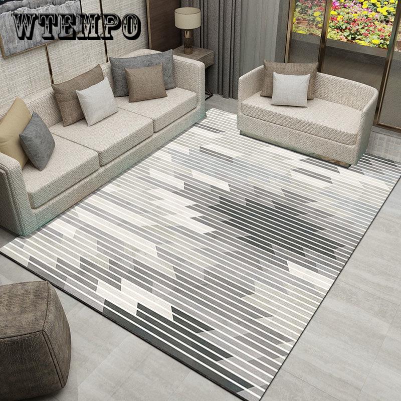 Printed Minimalism Area Modern Bedroom Living Room Footpad Non-slip Parlor Nordic Decoration