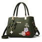 Big capacity European and American style Shoulder Handbag Trendy wild Patent leather bag